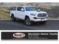 2017 Super White Toyota Tacoma TRD Sport Double Cab 4x4  photo #1