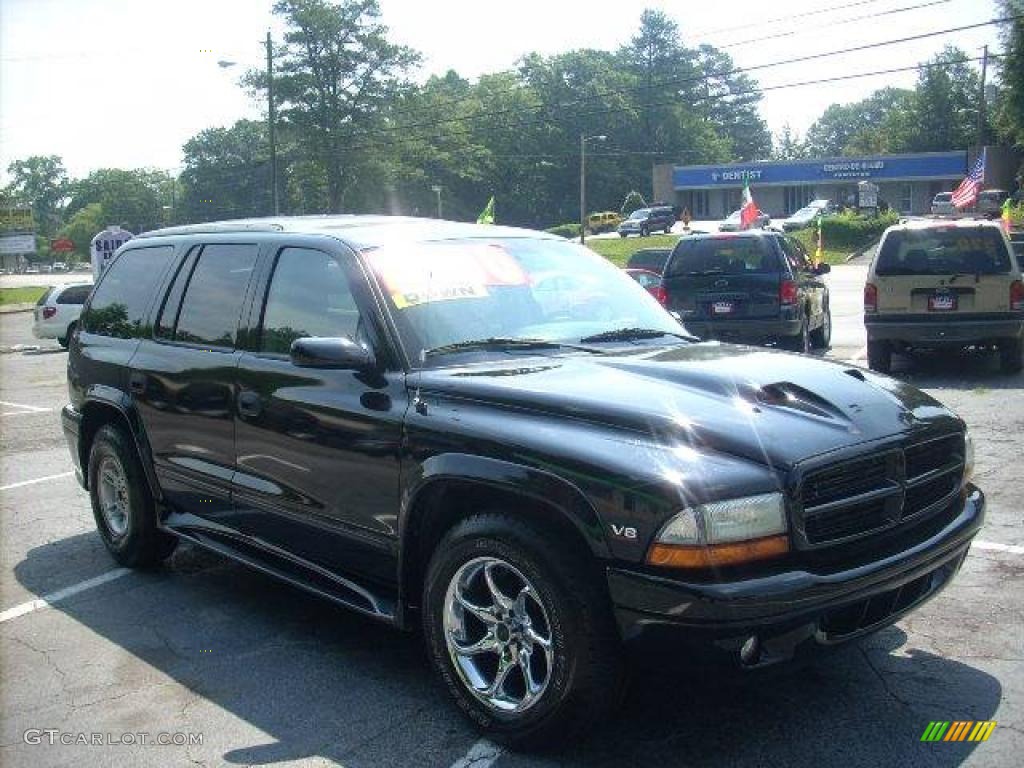 1998 Durango SLT 4x4 - Black / Gray photo #2