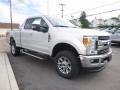 2017 Ingot Silver Ford F250 Super Duty XLT SuperCab 4x4  photo #3