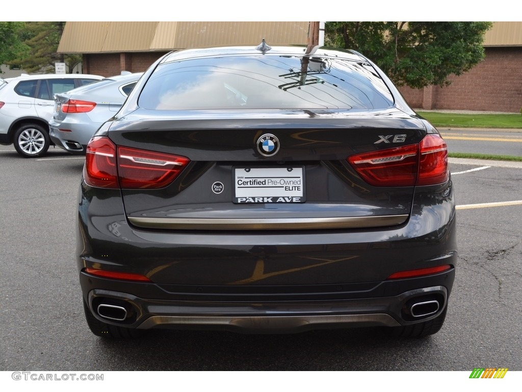 2017 X6 xDrive50i - Dark Graphite Metallic / Canberra Beige/Black photo #4