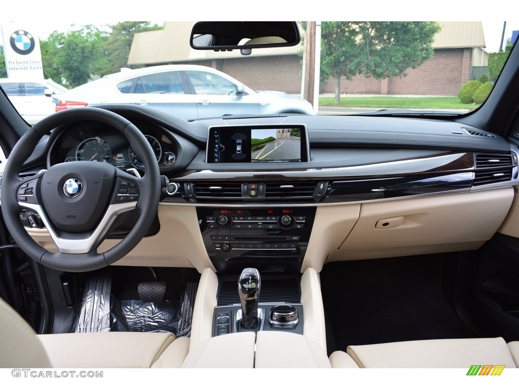 2017 X6 xDrive50i - Dark Graphite Metallic / Canberra Beige/Black photo #15