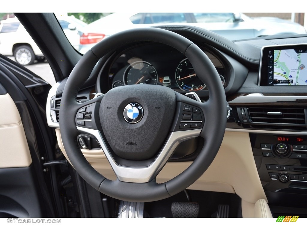 2017 X6 xDrive50i - Dark Graphite Metallic / Canberra Beige/Black photo #18
