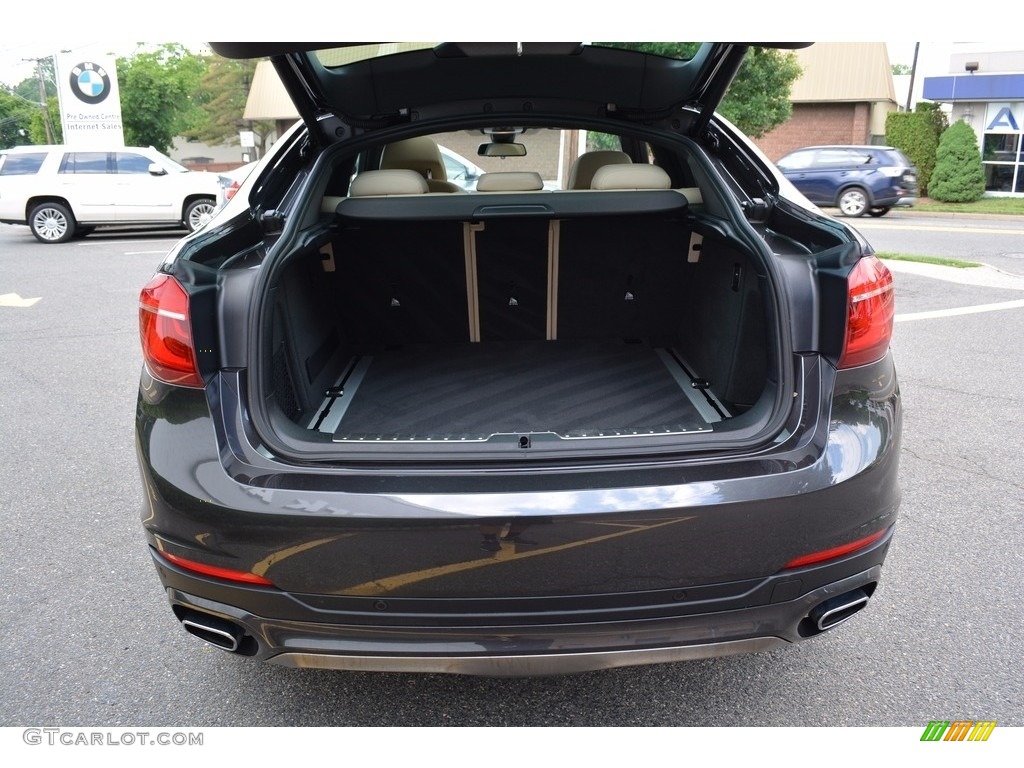2017 X6 xDrive50i - Dark Graphite Metallic / Canberra Beige/Black photo #22