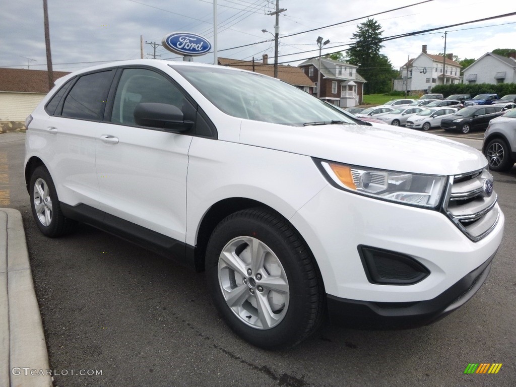 Oxford White 2017 Ford Edge SE AWD Exterior Photo #120758695