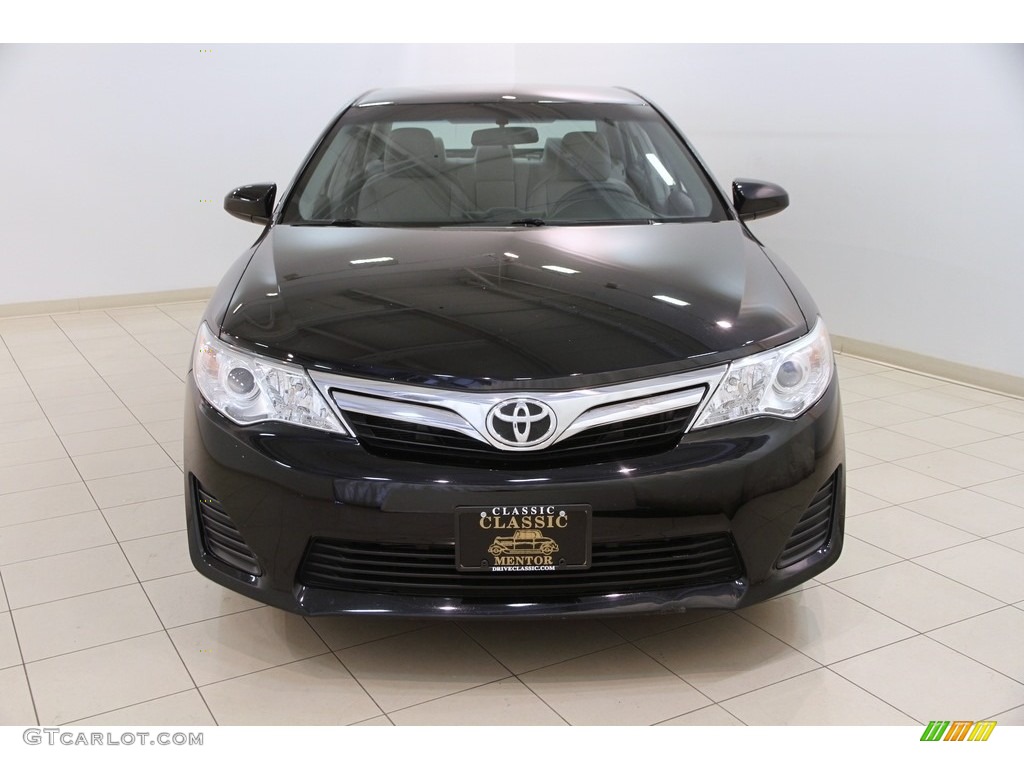 2014 Camry LE - Attitude Black Metallic / Ash photo #2