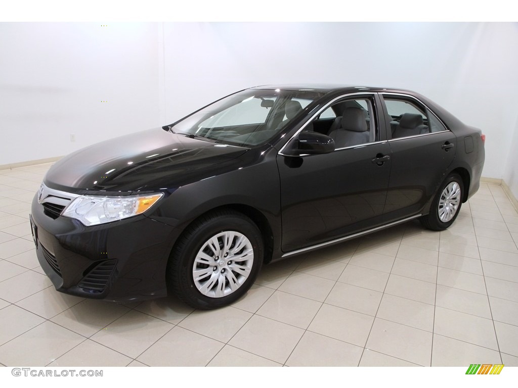 2014 Camry LE - Attitude Black Metallic / Ash photo #3
