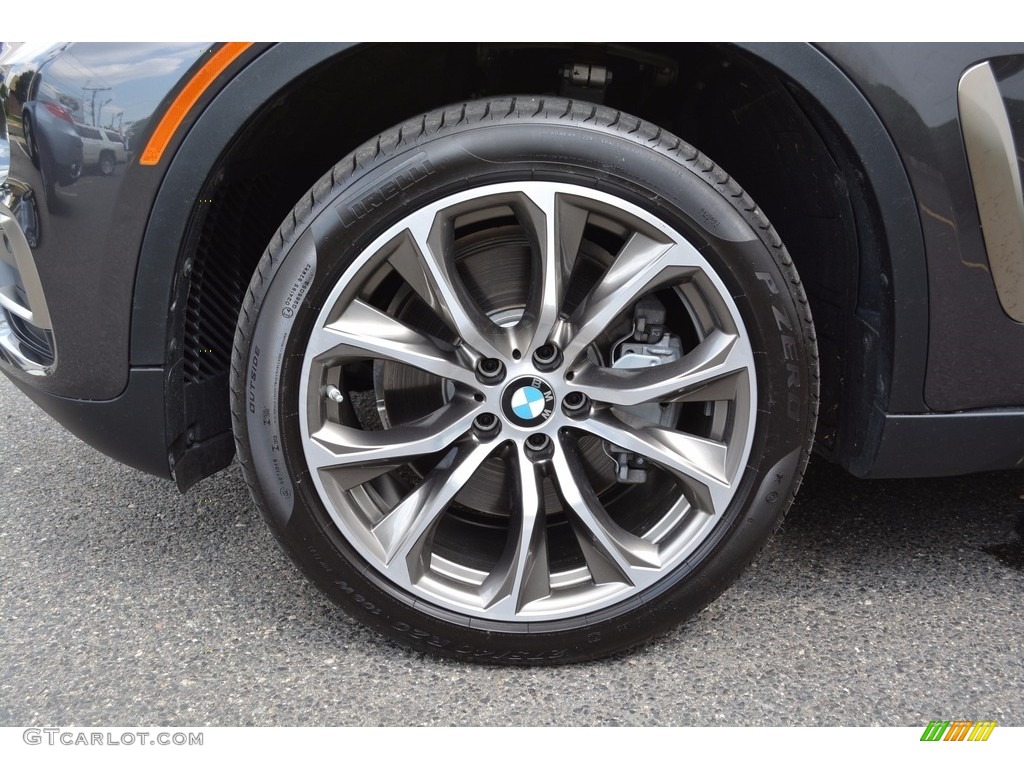 2017 X6 xDrive50i - Dark Graphite Metallic / Canberra Beige/Black photo #32