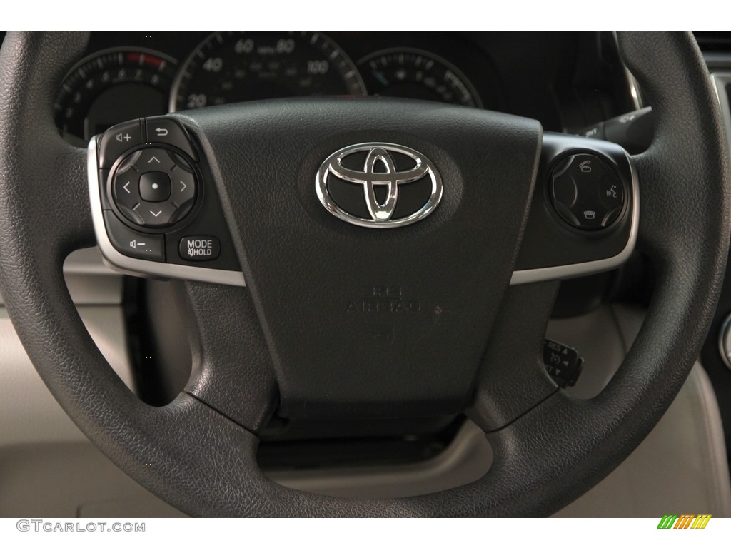 2014 Camry LE - Attitude Black Metallic / Ash photo #7