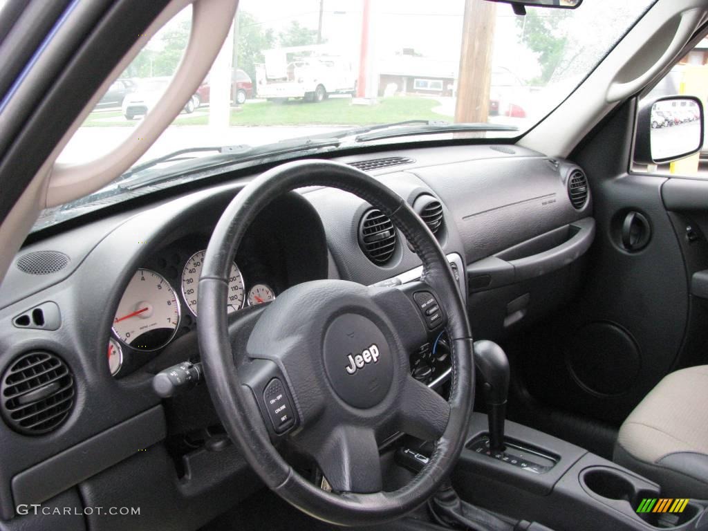 2004 Liberty Sport 4x4 Columbia Edition - Atlantic Blue Pearl / Dark Slate Gray photo #7