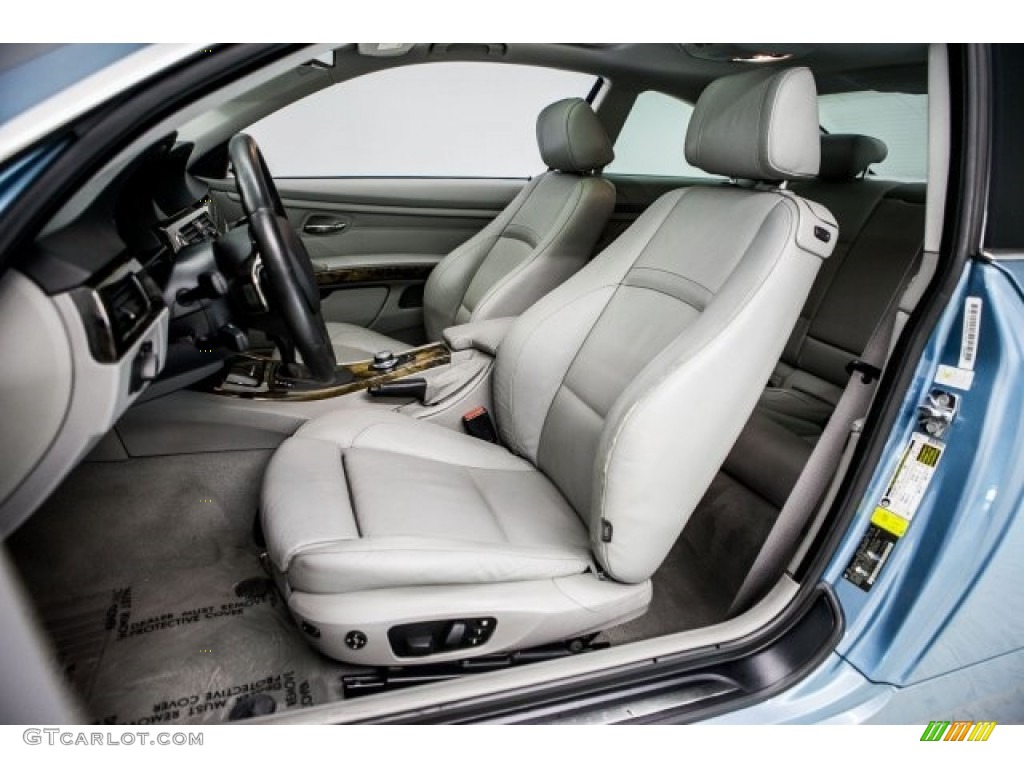 2008 3 Series 328i Coupe - Atlantic Blue Metallic / Gray photo #16