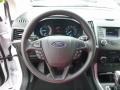 2017 Ford Edge Ebony Interior Steering Wheel Photo