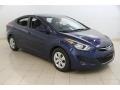2016 Blue Hyundai Elantra SE  photo #1