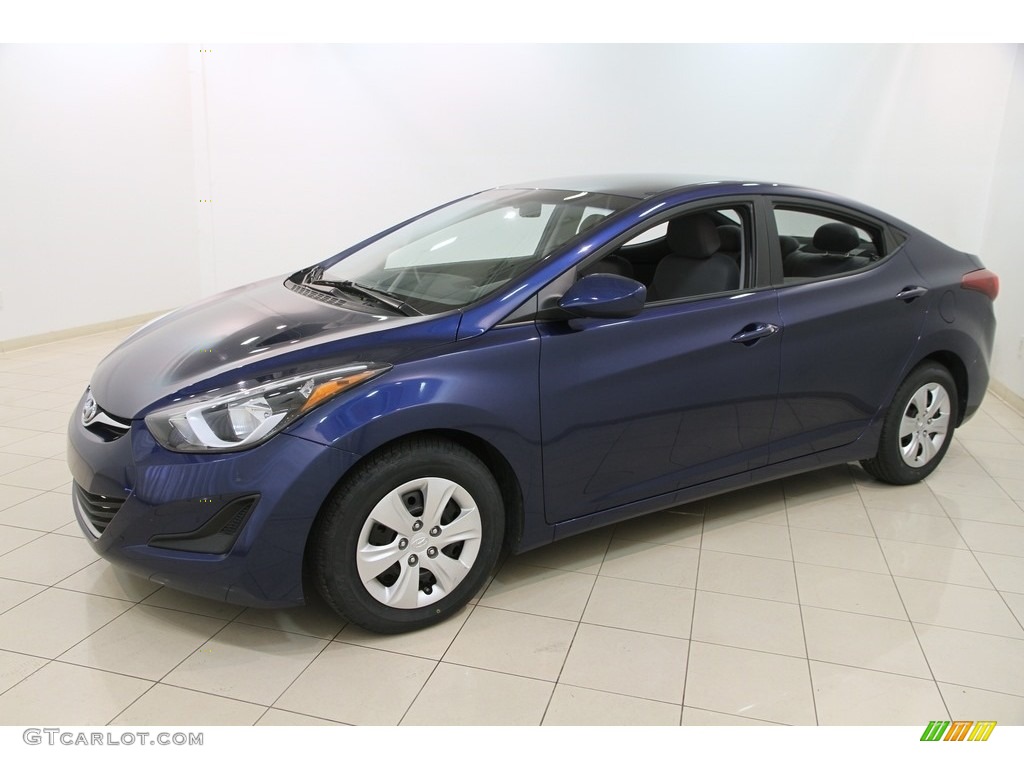 2016 Elantra SE - Blue / Gray photo #3