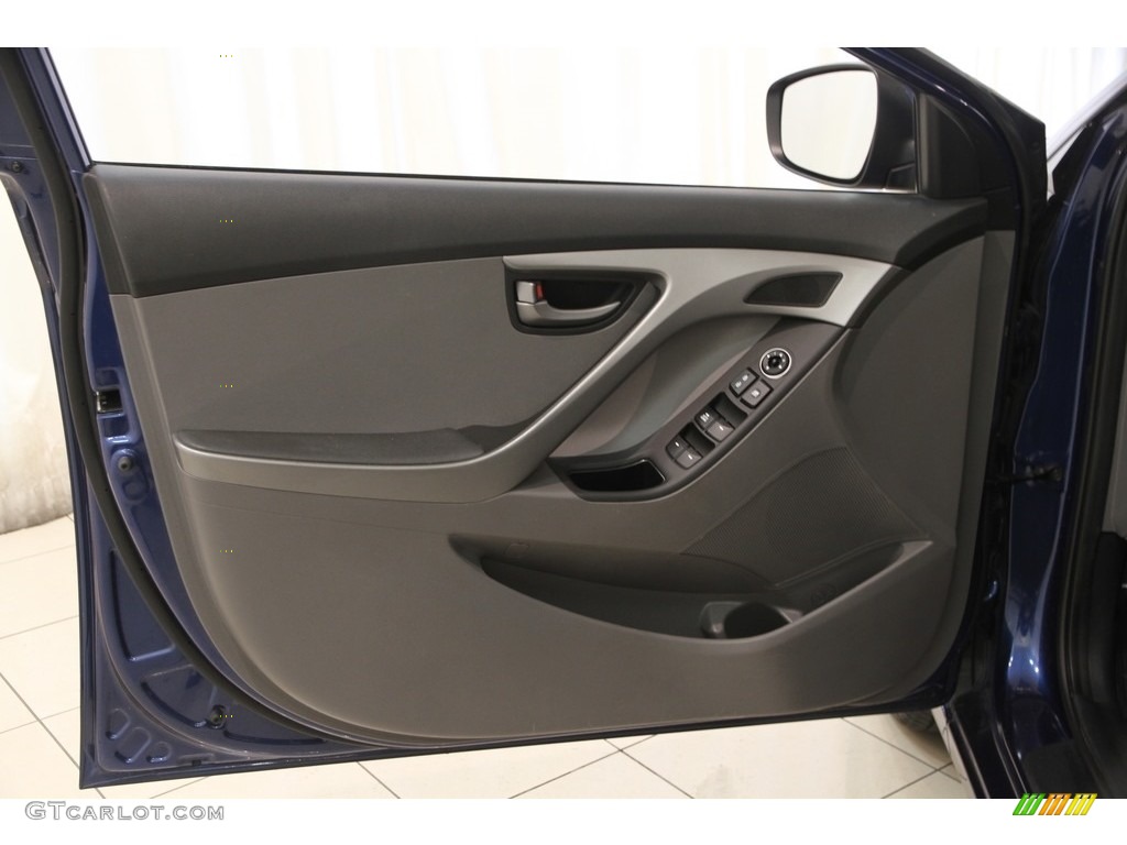 2016 Elantra SE - Blue / Gray photo #4