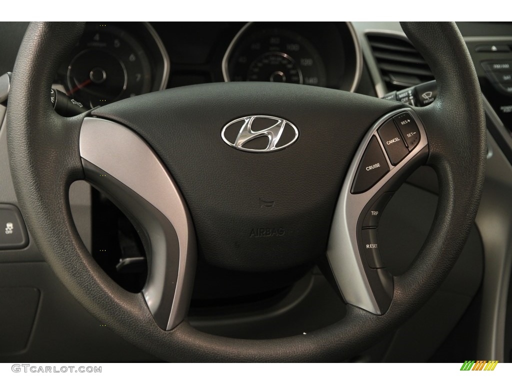2016 Elantra SE - Blue / Gray photo #7