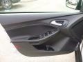 Charcoal Black 2017 Ford Focus SE Sedan Door Panel