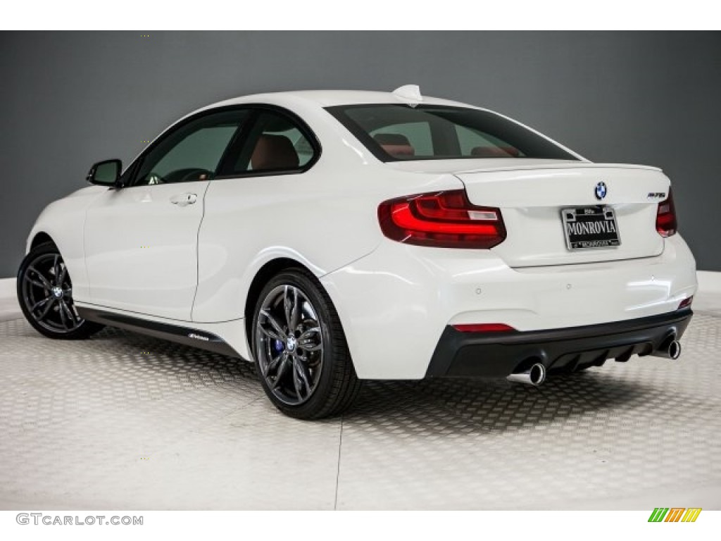 2016 M235i Coupe - Alpine White / Coral Red photo #10