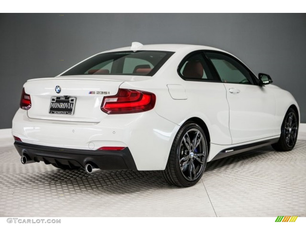 2016 M235i Coupe - Alpine White / Coral Red photo #13