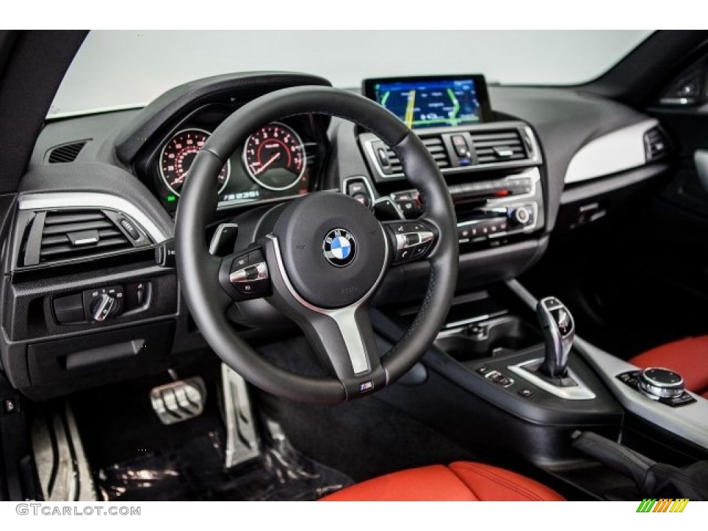 2016 M235i Coupe - Alpine White / Coral Red photo #20