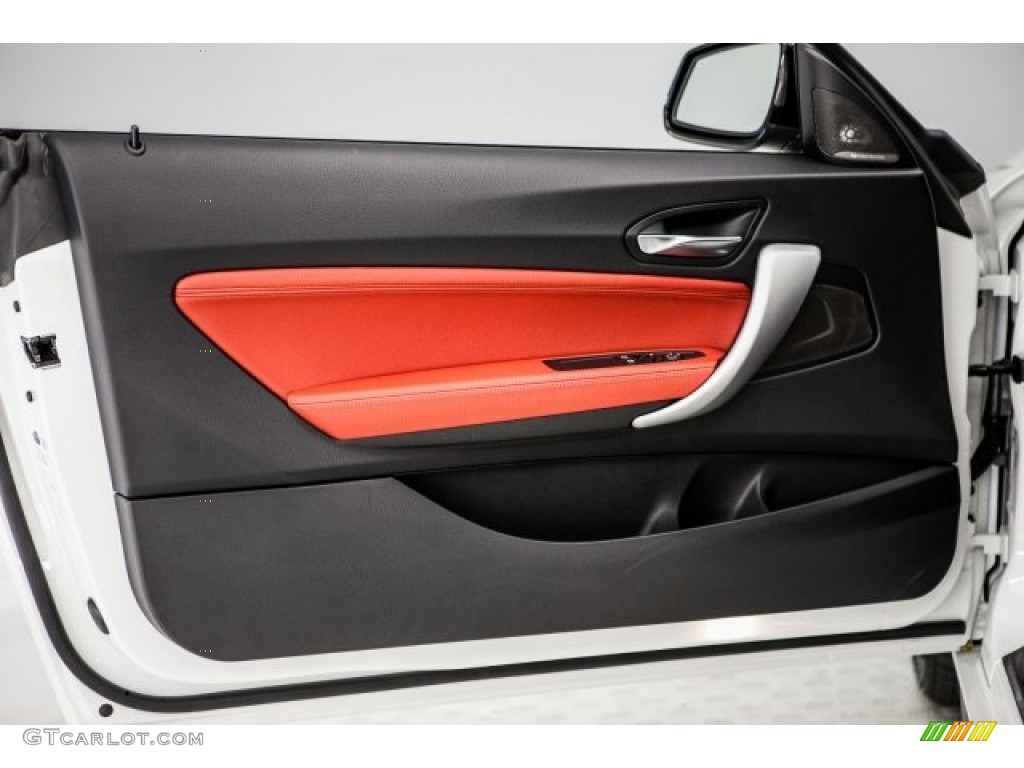 2016 M235i Coupe - Alpine White / Coral Red photo #23