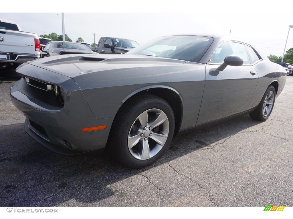 2017 Challenger SXT - Destroyer Grey / Black photo #1