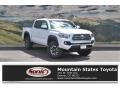 2017 Super White Toyota Tacoma TRD Off Road Double Cab 4x4  photo #1