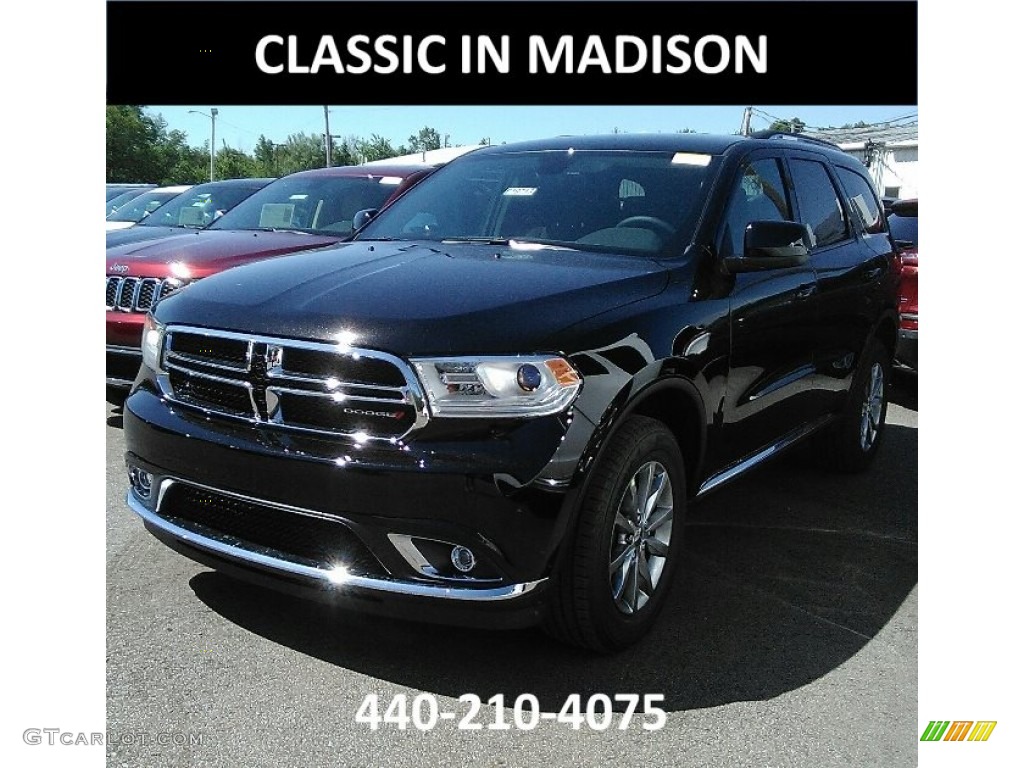 2017 Durango SXT AWD - DB Black Crystal / Black photo #1