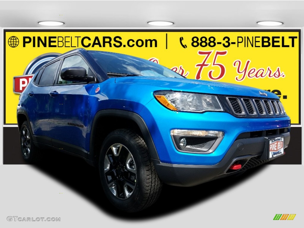 Laser Blue Pearl Jeep Compass