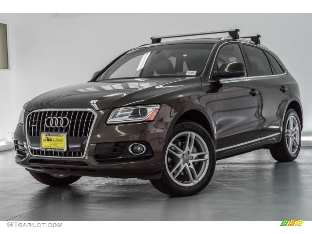 Teak Brown Metallic 2013 Audi Q5 2.0 TFSI quattro Exterior Photo #120763294