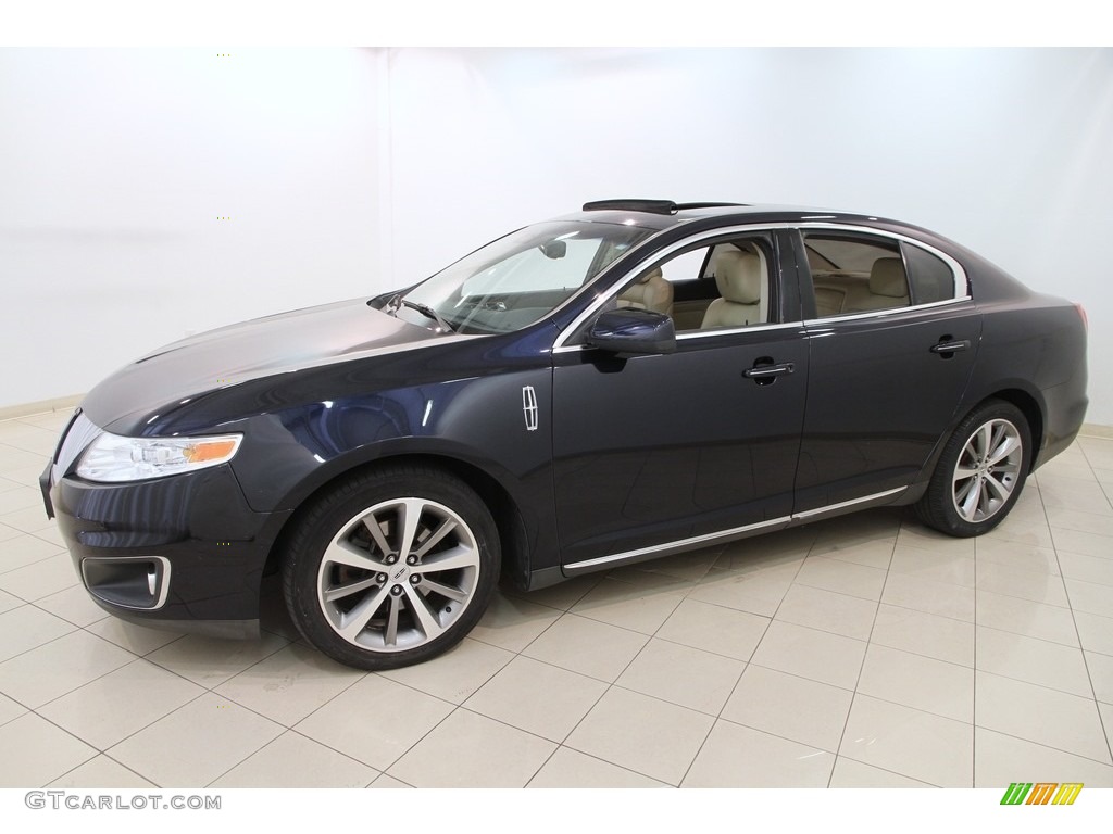 Dark Ink Blue Metallic 2009 Lincoln MKS AWD Sedan Exterior Photo #120764221