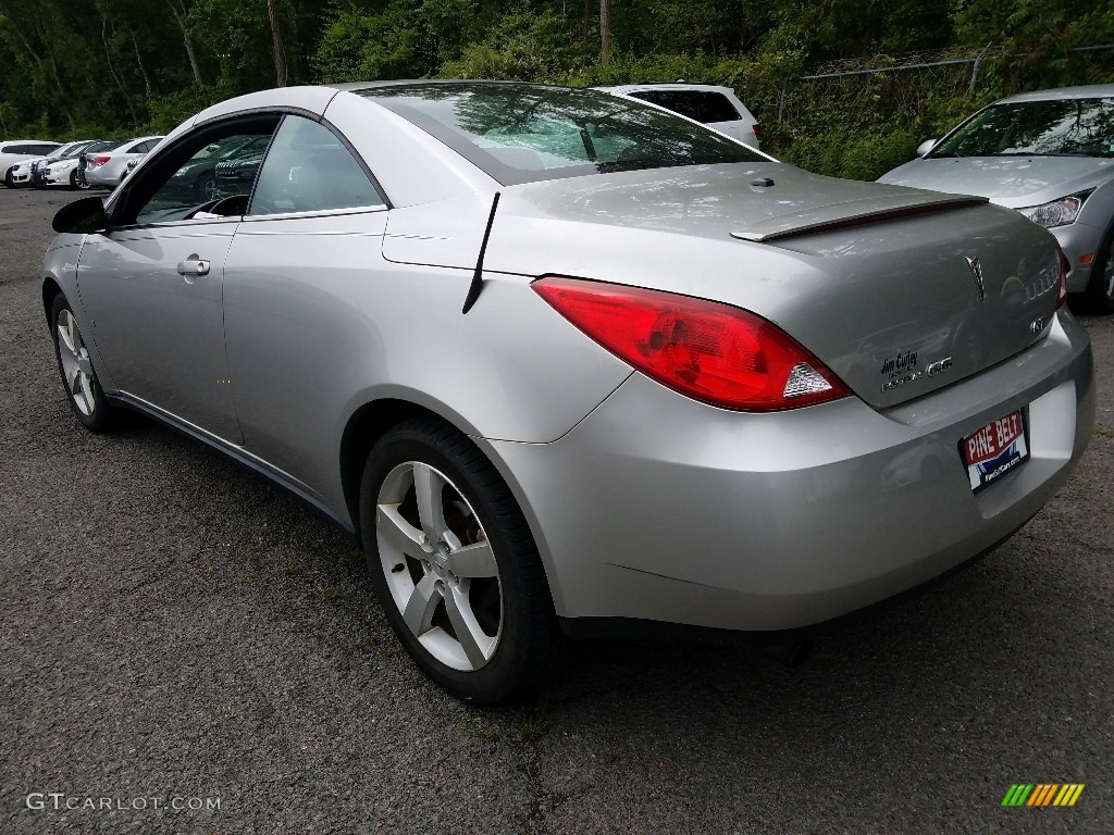 2008 G6 GT Convertible - Liquid Silver Metallic / Ebony Black photo #2
