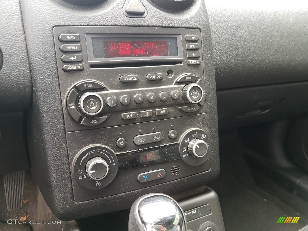 2008 G6 GT Convertible - Liquid Silver Metallic / Ebony Black photo #4