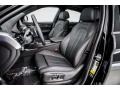 2017 BMW X6 Black Interior Front Seat Photo
