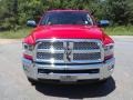 2017 Flame Red Ram 3500 Laramie Mega Cab 4x4  photo #3