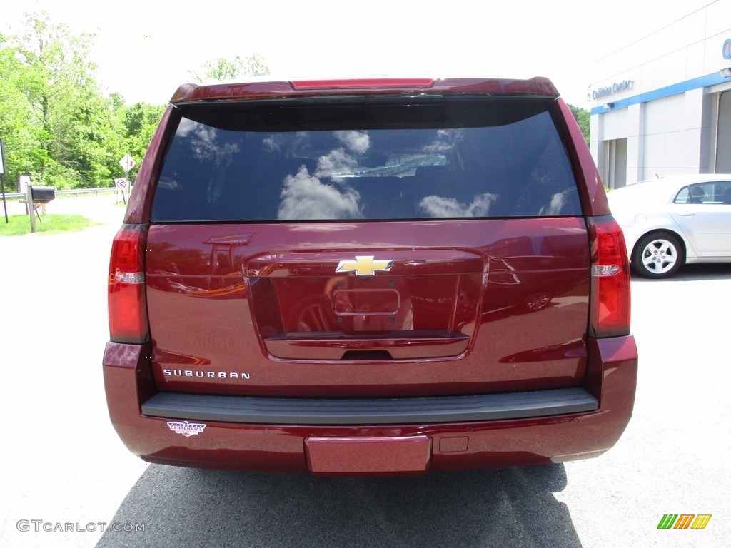2017 Suburban LT 4WD - Siren Red Tintcoat / Jet Black photo #5