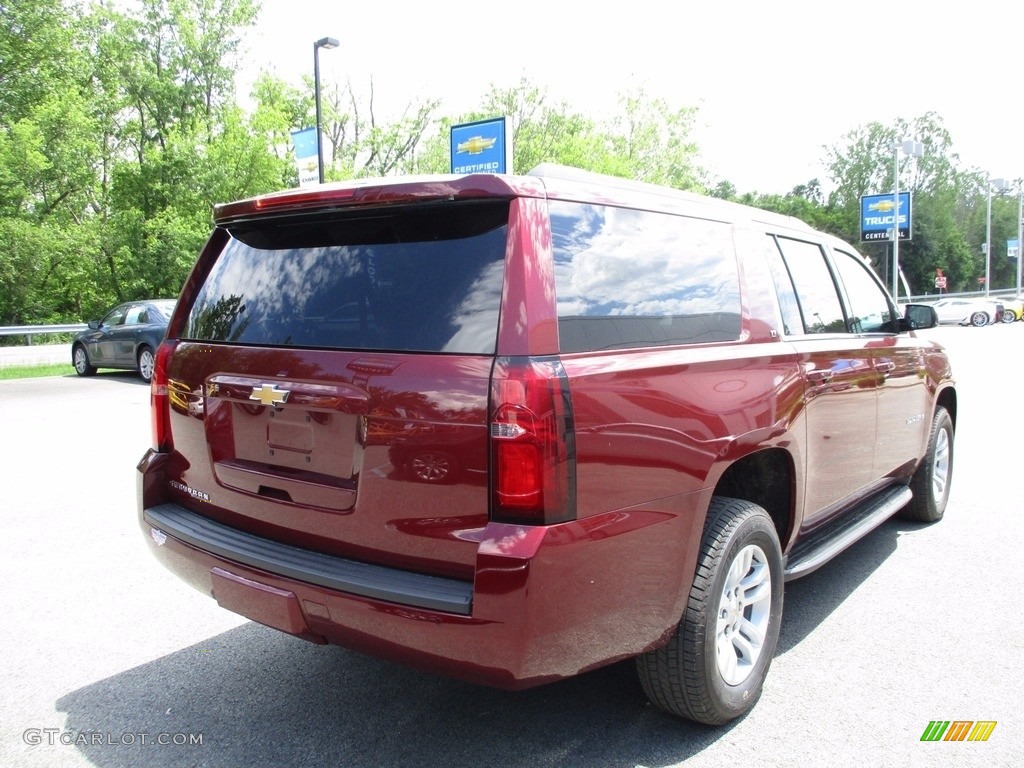 2017 Suburban LT 4WD - Siren Red Tintcoat / Jet Black photo #6