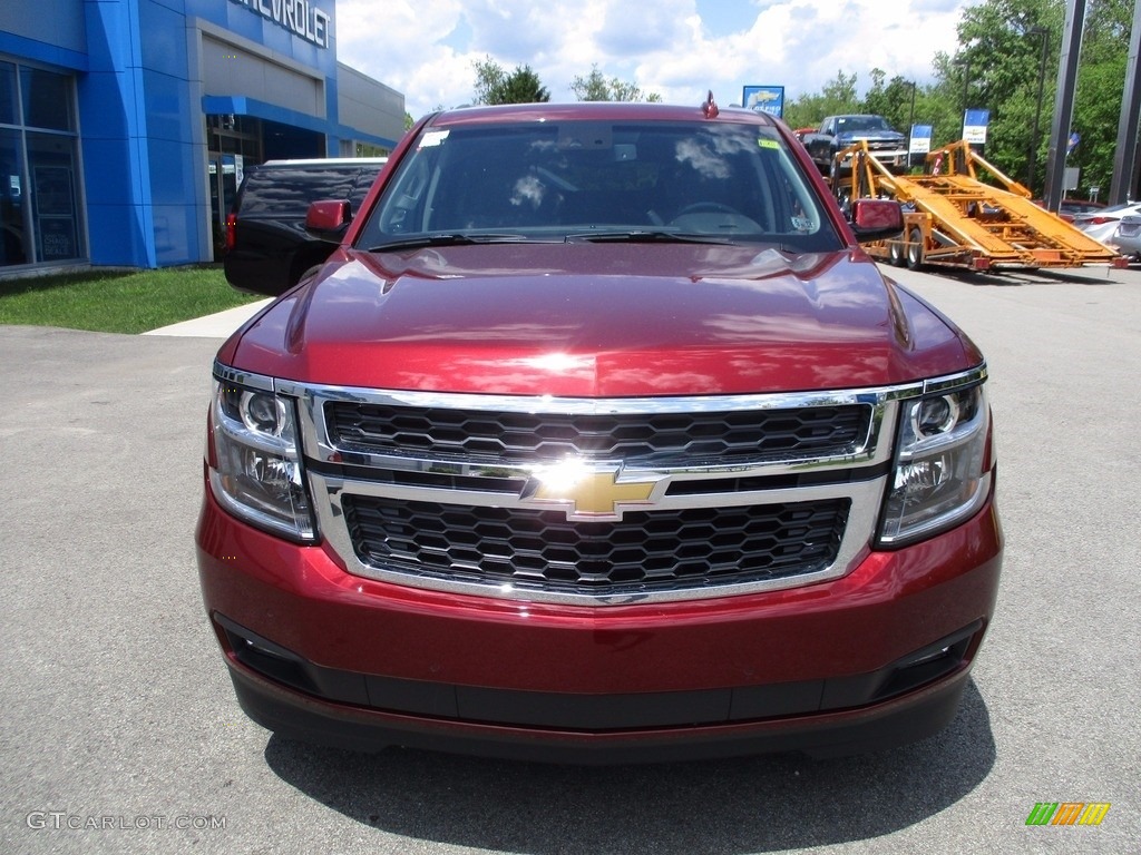 2017 Suburban LT 4WD - Siren Red Tintcoat / Jet Black photo #9