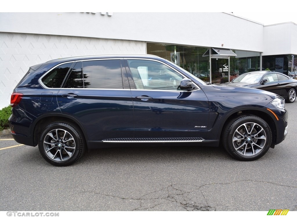 2014 X5 xDrive35i - Imperial Blue Metallic / Canberra Beige photo #2