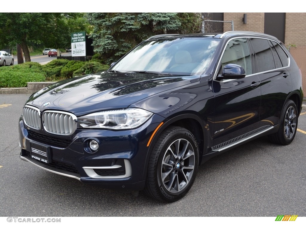 2014 X5 xDrive35i - Imperial Blue Metallic / Canberra Beige photo #6
