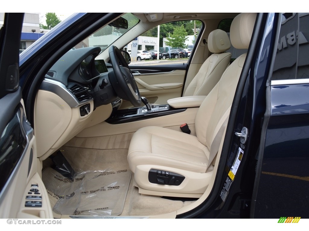 2014 X5 xDrive35i - Imperial Blue Metallic / Canberra Beige photo #11