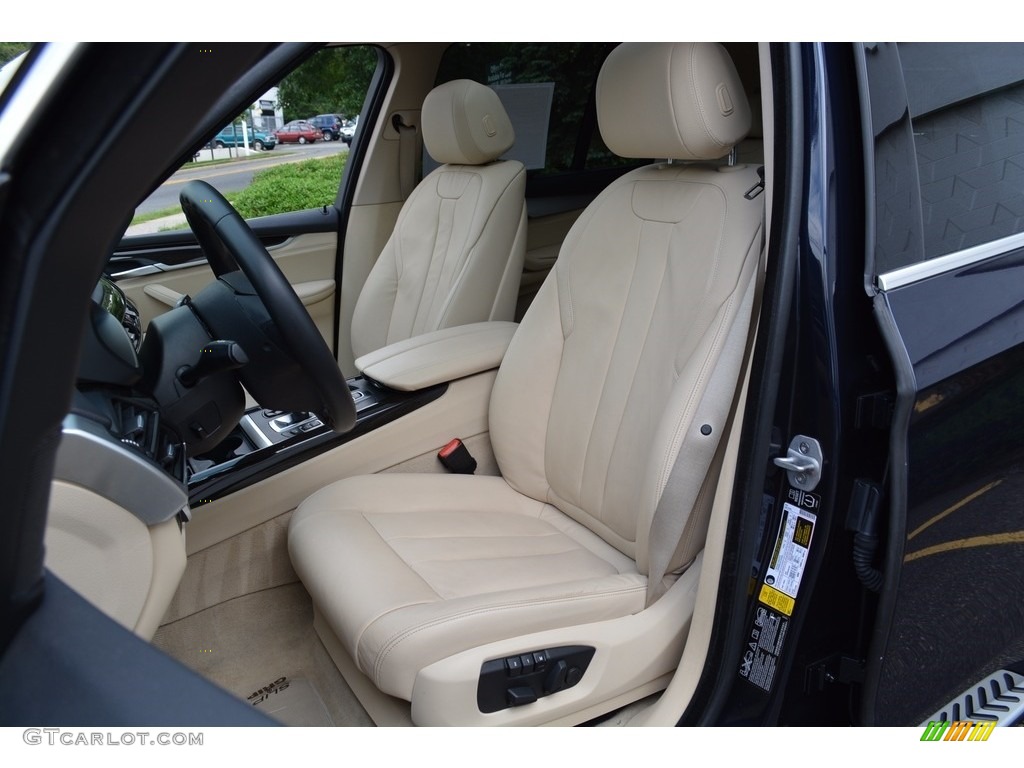 2014 X5 xDrive35i - Imperial Blue Metallic / Canberra Beige photo #13