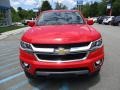 2017 Red Hot Chevrolet Colorado LT Extended Cab 4x4  photo #9