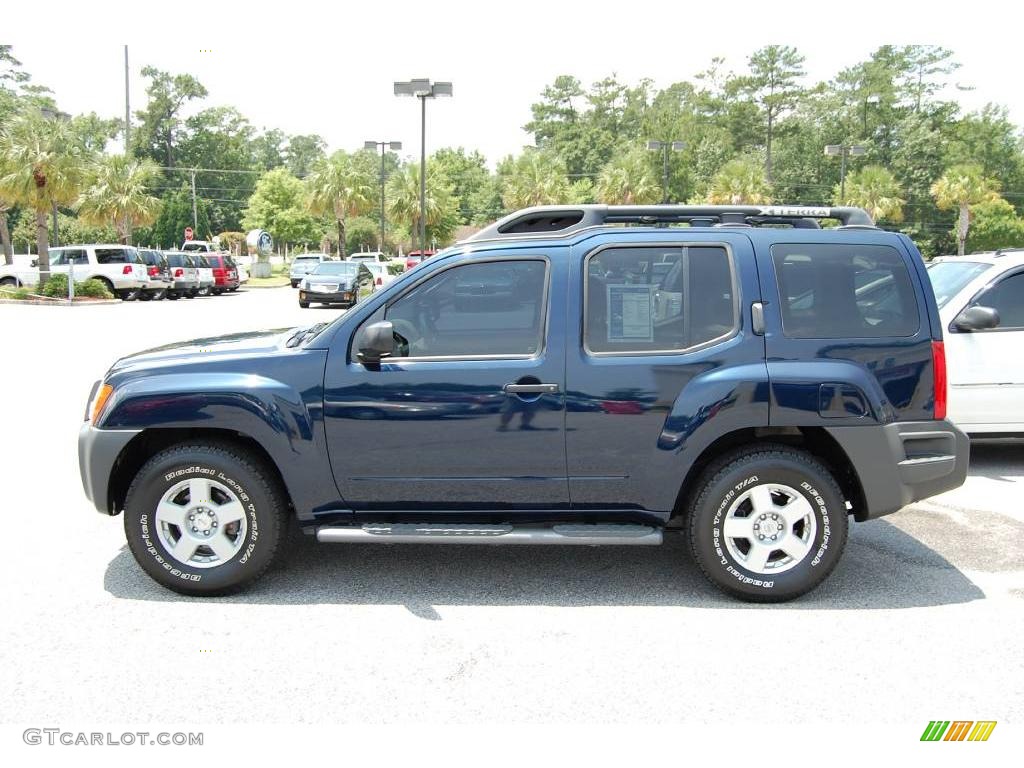 2006 Xterra X - Midnight Blue Pearl / Desert/Graphite photo #2