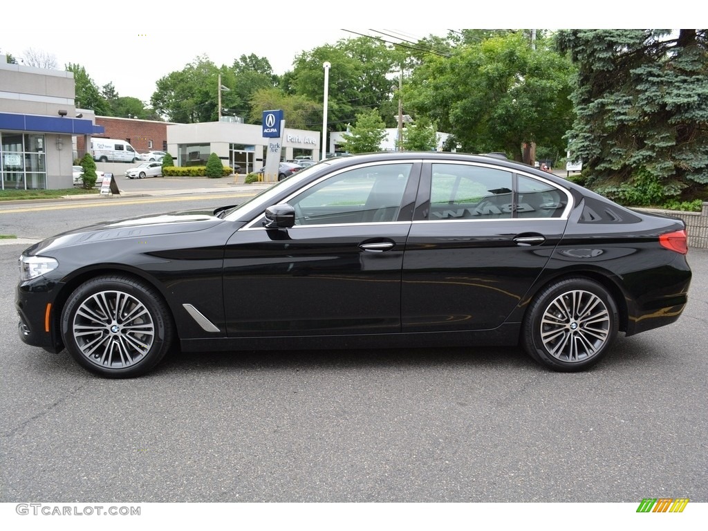 2017 5 Series 530i xDrive Sedan - Jet Black / Black photo #5