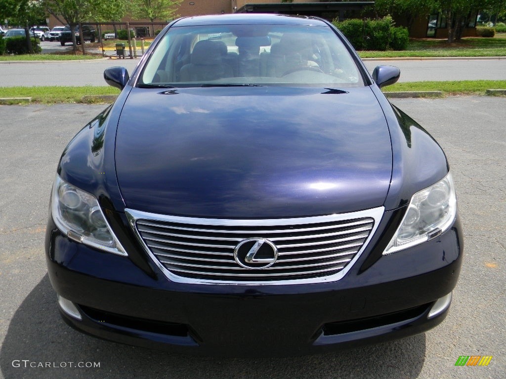 2007 LS 460 - Black Sapphire Pearl / Alabaster photo #5