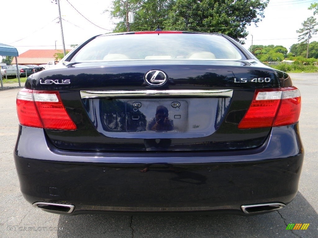 2007 LS 460 - Black Sapphire Pearl / Alabaster photo #9