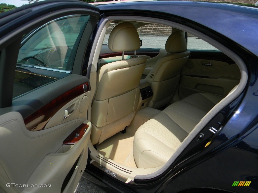 2007 LS 460 - Black Sapphire Pearl / Alabaster photo #20