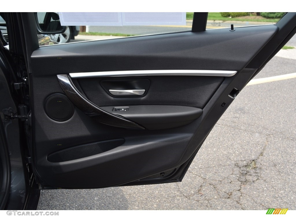 2017 3 Series 330i xDrive Sedan - Mineral Grey Metallic / Black photo #24