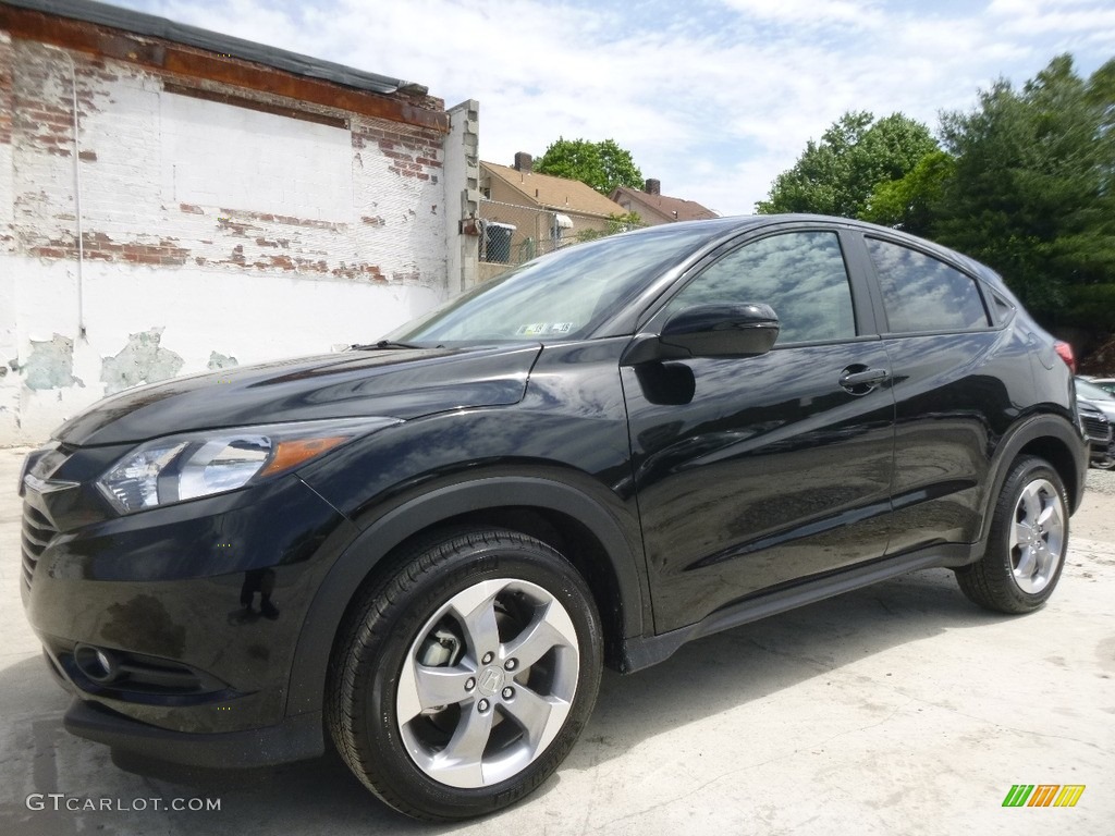 Crystal Black Pearl 2017 Honda HR-V EX AWD Exterior Photo #120771259