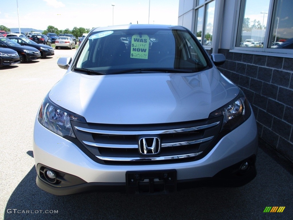 2014 CR-V EX AWD - Alabaster Silver Metallic / Black photo #5